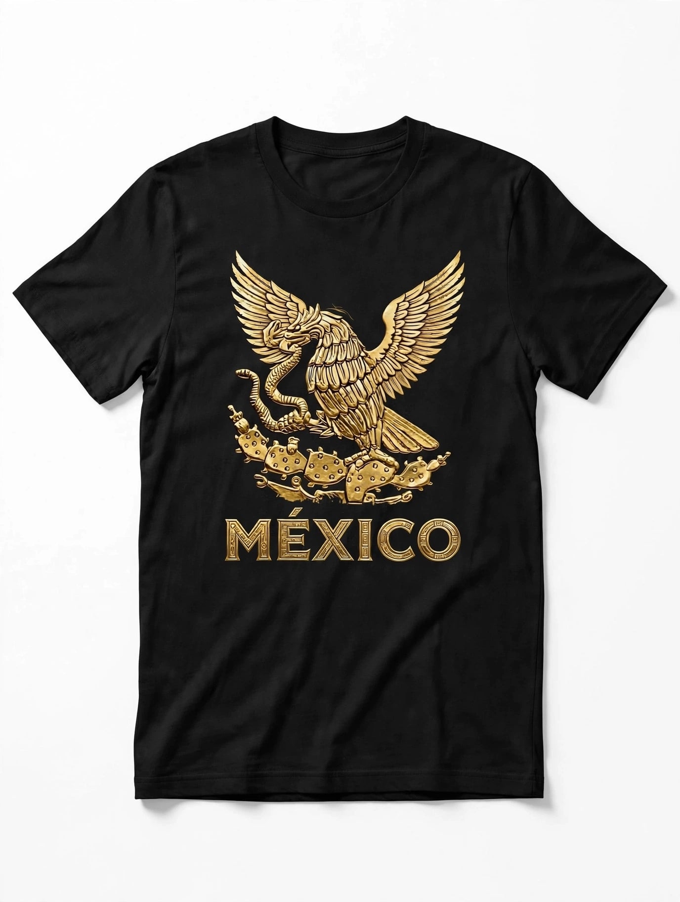 MÉXICO Golden Eagle T-Shirt - Águila Real Dorada