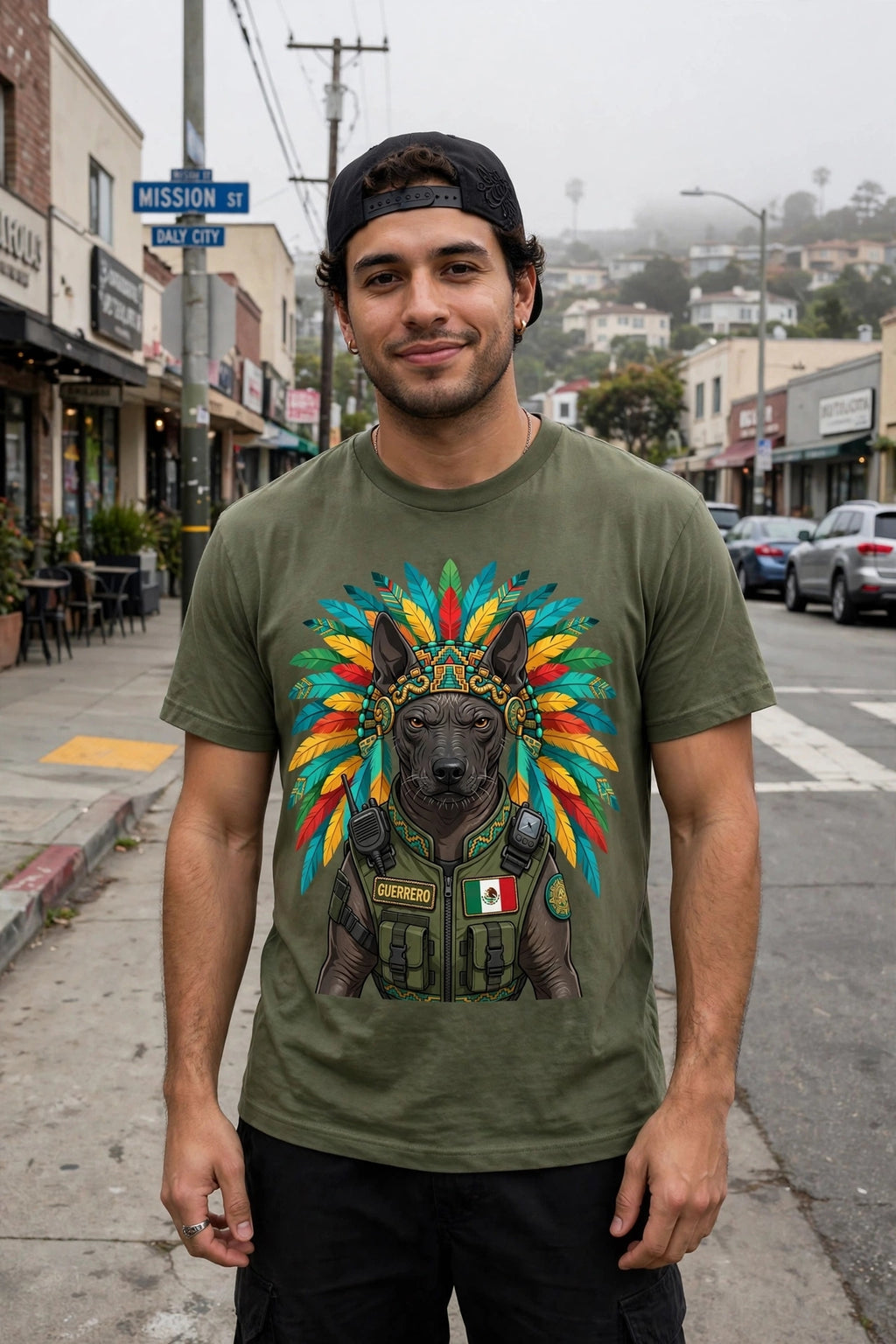 Guerrero Xoloitzcuintli Tactical T-Shirt