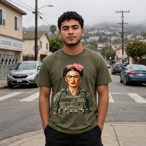 Comandante Frida Kahlo - Mexico Tactical Shirt