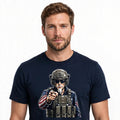 Sam Navy T Shirt